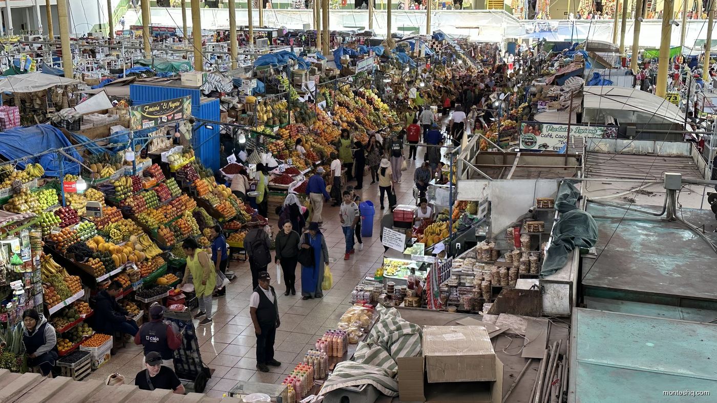 Market in Arequipa, Peru
