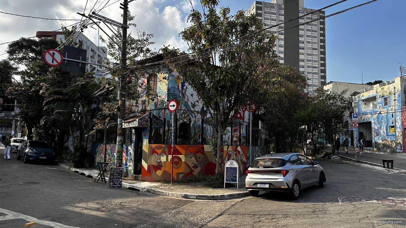 Street art in Sao Paulo